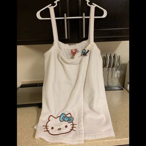 Sanrio Hello Kitty towel wrap
